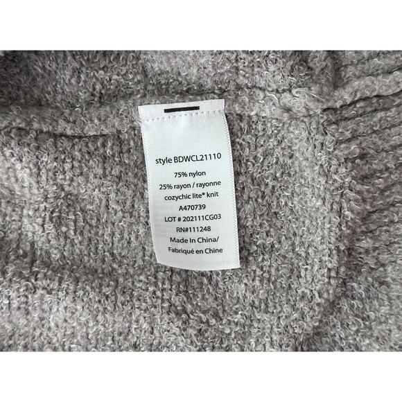 Barefoot Dreams‎ Cozy Chic Lite Cardigan Sz M Light Brown/Oat - Picture 5 of 7